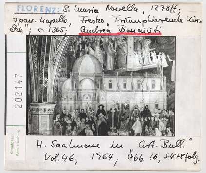 Vorschaubild Florenz: S.Maria Novella, spanische Kapelle, Fresko: Triumphierende Kirche, ca. 1365. Andrea di Bonaiuto 